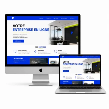 Site internet vitrine sur mesure
