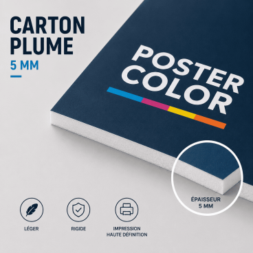 Carton Plume 5 mm / A2 40x60cm